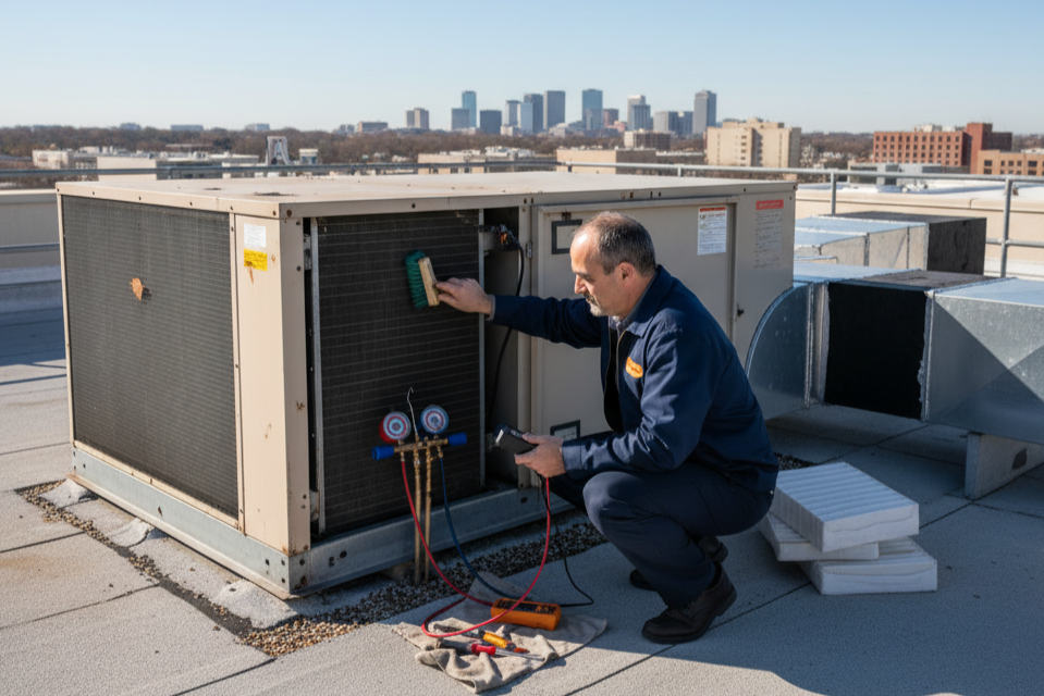 The owner of Air Dynamics providing HVAC services in Sapulpa.